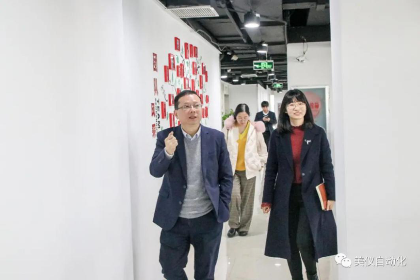 親商助企，連心結對，新區社發局領導走訪美控